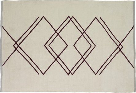 Hubsch Hubsch - Dywan Rhomb 120x180