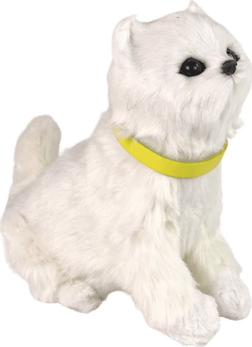 LeanToys Interaktywny Kot Kotek Pluszowy Miauczy Rusza Głową i Ogonem