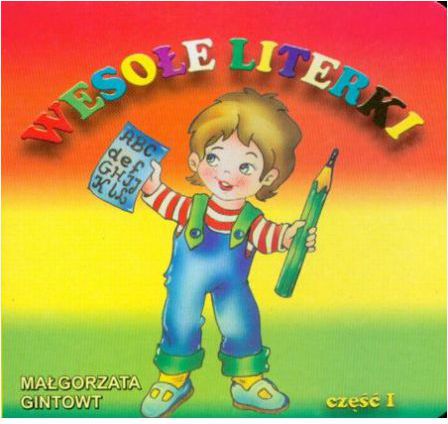 Bibl. małego człowieka - Wesołe literki część 1 (54203)