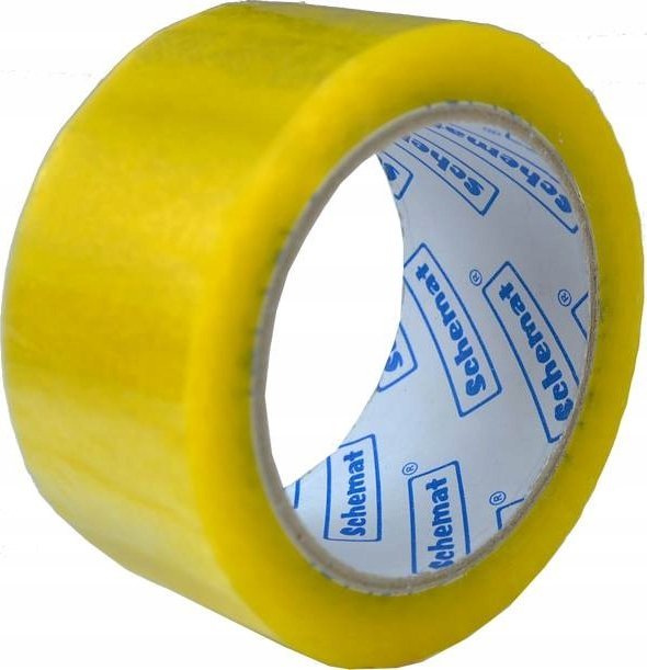 SCHEMAT Taśma klejąca 48mmx91,4m przezroczysta (6szt)