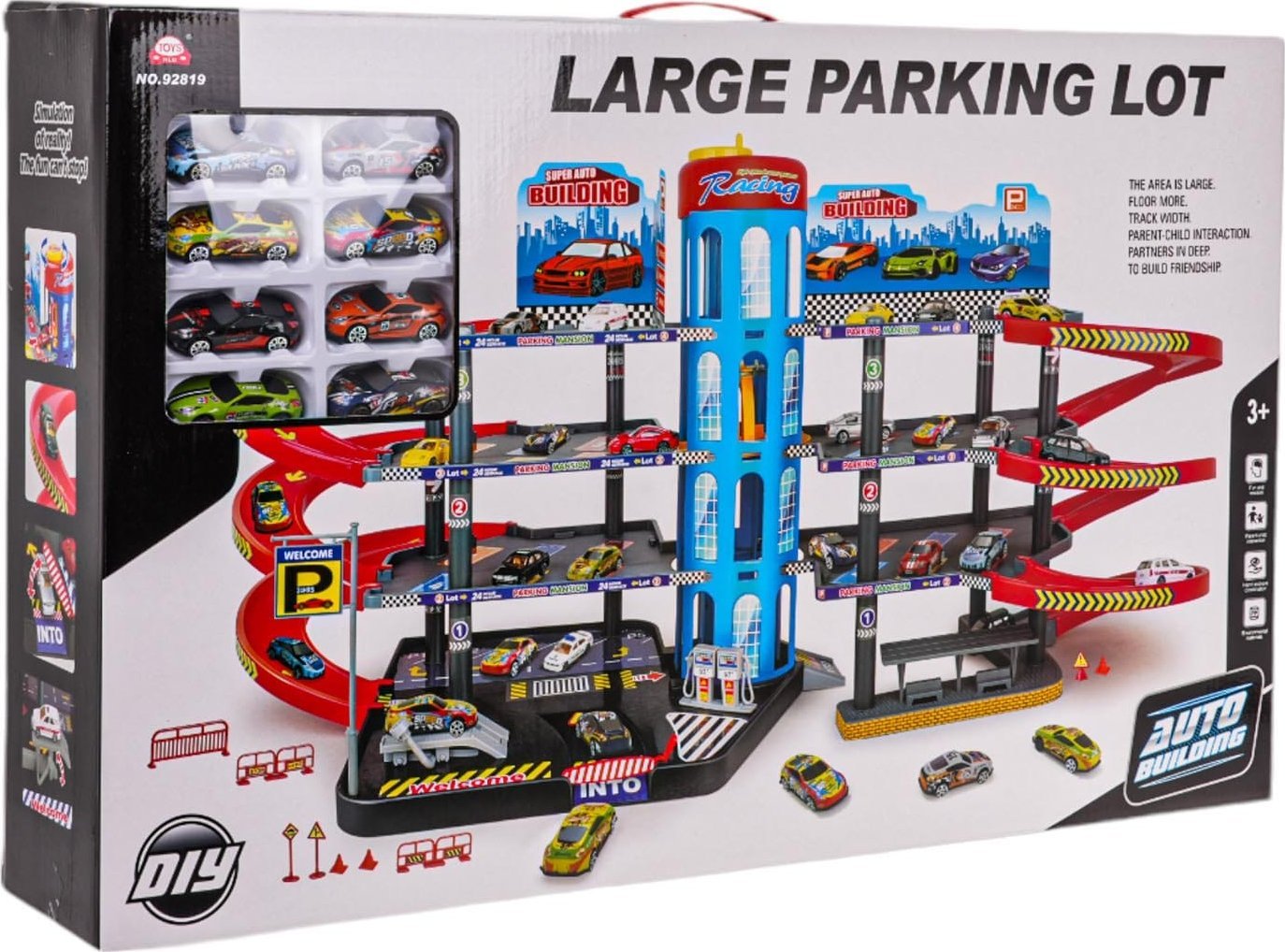 Ramiz MEGA Garaż Parking + Autka