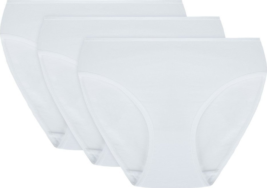 Vivisence Vivisence 4002 3-pack biały L Majtki figi