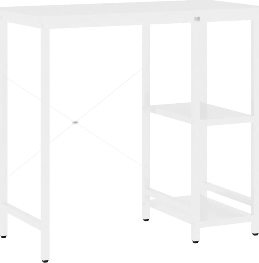 Biurko vidaXL 20555 Białe 80 cm x 40 cm
