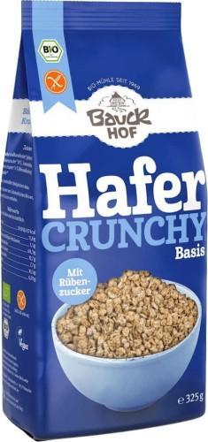 BAUCK HOF CRUNCHY OWSIANE BEZGLUTENOWE BIO 325 g - BAUCK HOF