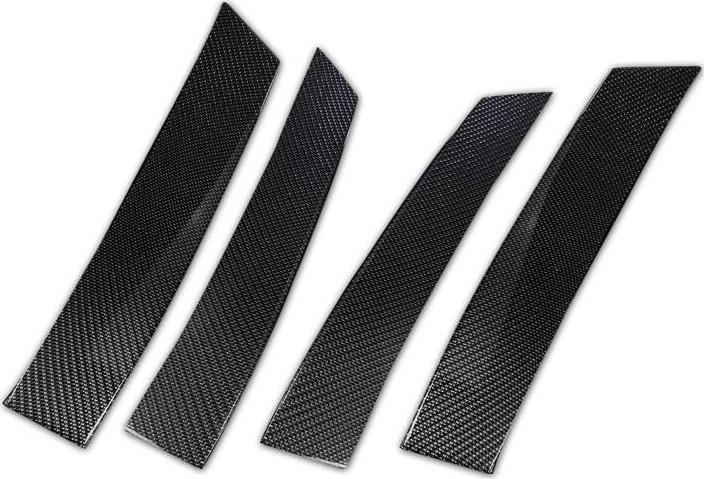 Avisa Audi A3 8V Osłony na słupki drzwi Karbon