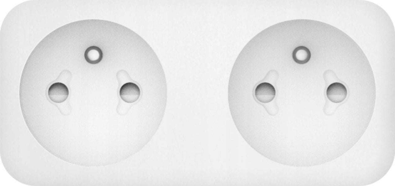 Evolveo EVOLVEO Porta DUO F32, chytrá Wi-Fi dvojzásuvka s měřením spotřeby