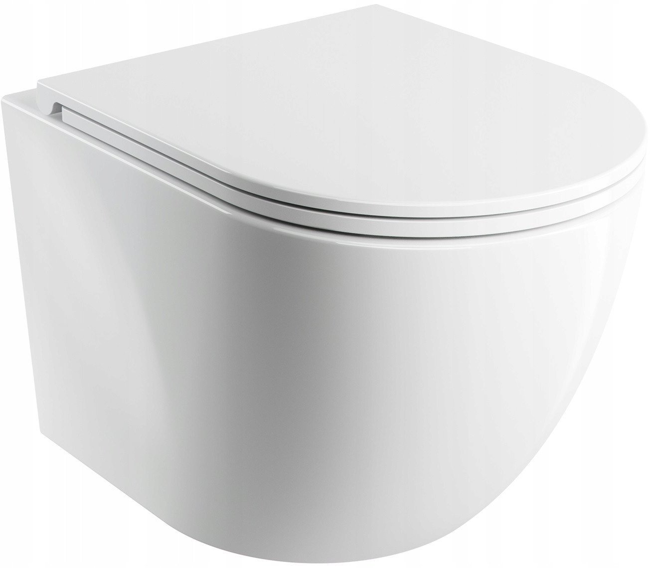 OTTAWA MISKA WC Z DESKĄ WOLNOOP BIAŁY PŁ SILENT PO