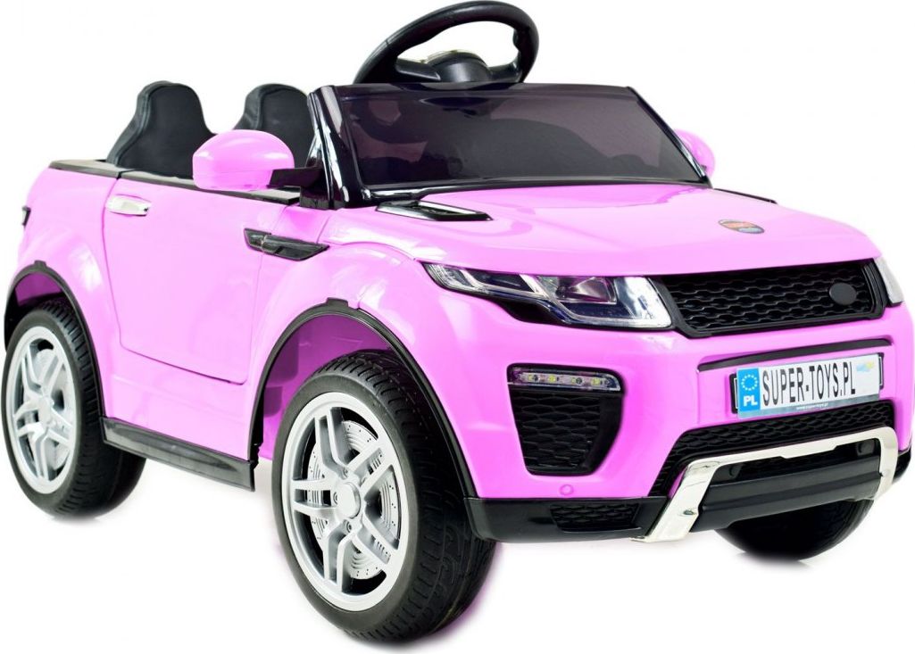 Super-Toys AUTO NA AKUMULATOR, MIĘKKIE KOŁA EVA, MIĘKKIE SIEDZENIE FULL OPCJA/HL1618