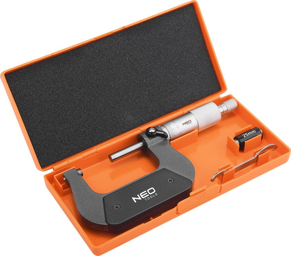 Neo Mikrometr noniuszowy 25-50 mm