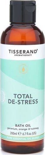 Tisserand Aromatherapy Total DeStress Bath Oil Olejek do kąpieli 200 ml Tisserand Aromatherapy