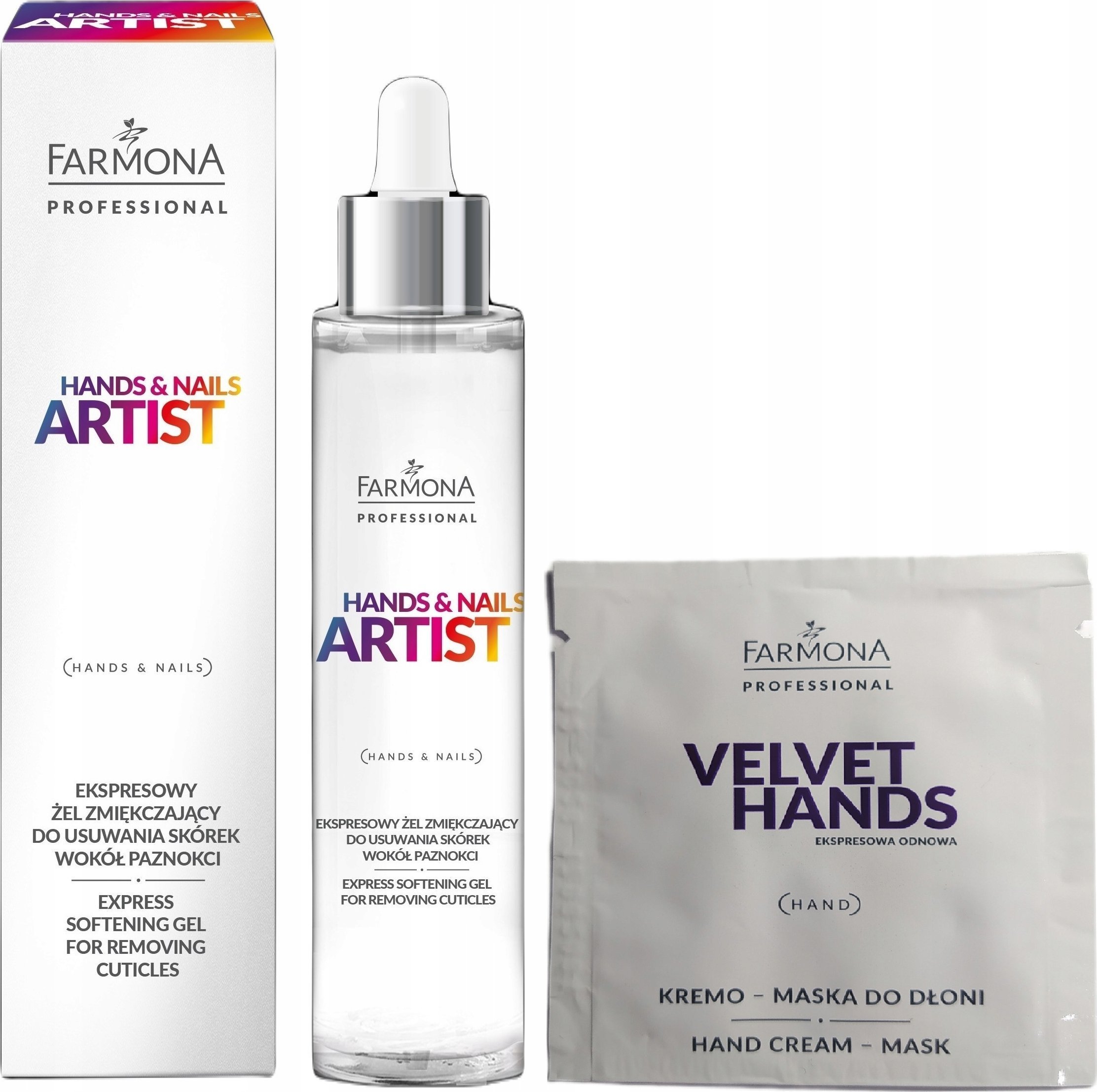 XXXX____Farmona Professional (Farmona) FARMONA PROFESSIONAL_Hands & Nails Artist ekspresowy żel zmiękczający do usuwania skórek wokół paznokci 50m