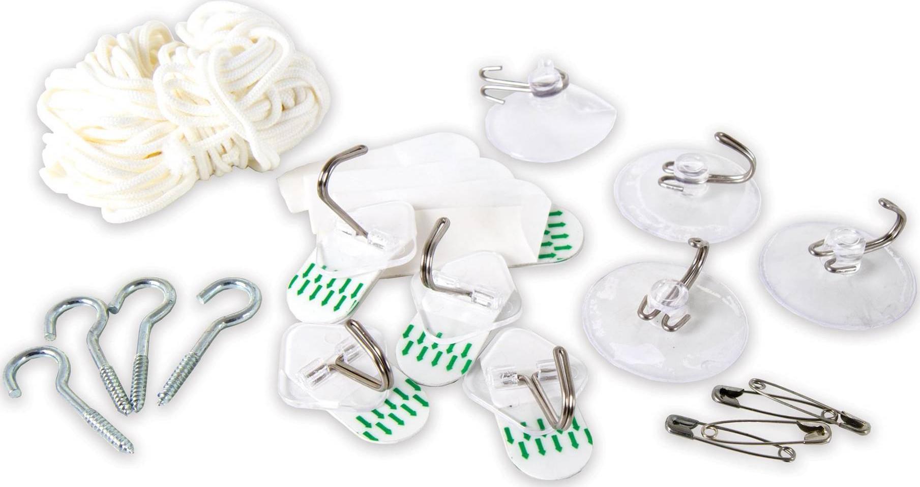 Lifesystems Zestaw do zawieszania moskitier LIFESYSTEMS Mosquito Net Hanging Kit Uniwersalny