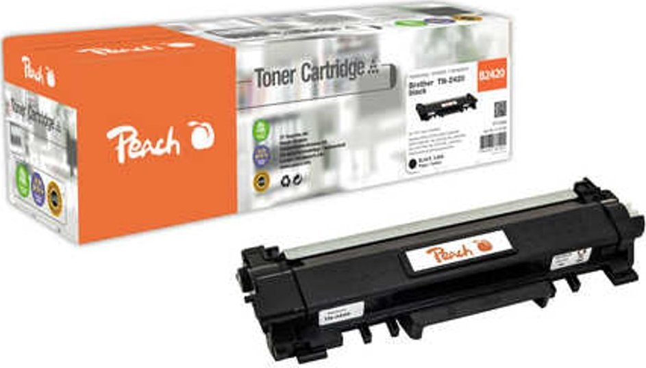 Toner Peach Peach PT1009 kaseta z tonerem 1 szt. Zamiennik Czarny