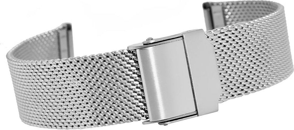 Kemer Bransoleta Siatka Srebrna HQ 18 mm 302S18-Z