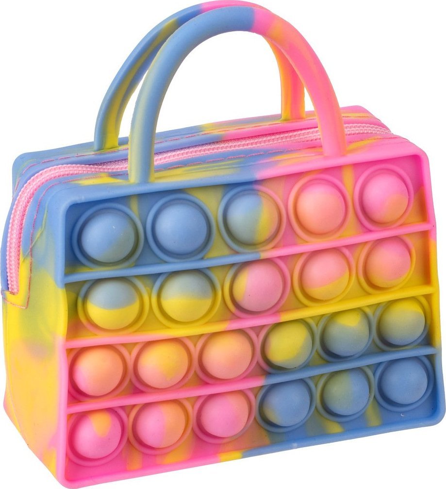 TOREBKA PORTFELIK POP IT ZABAWKA SENSORYCZNA