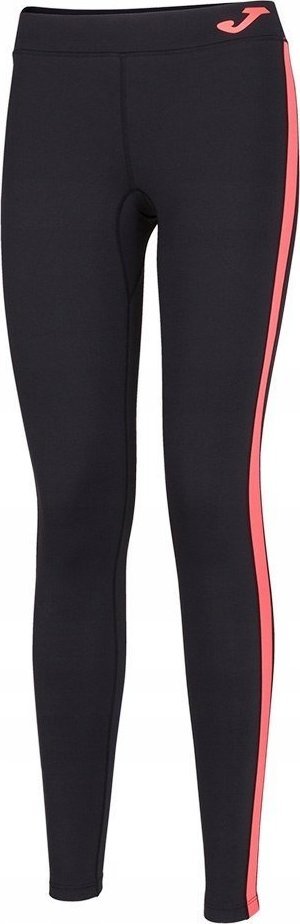 Joma Legginsy damskie Joma Ascona Long Tight czarno-różowe 901127.119 L