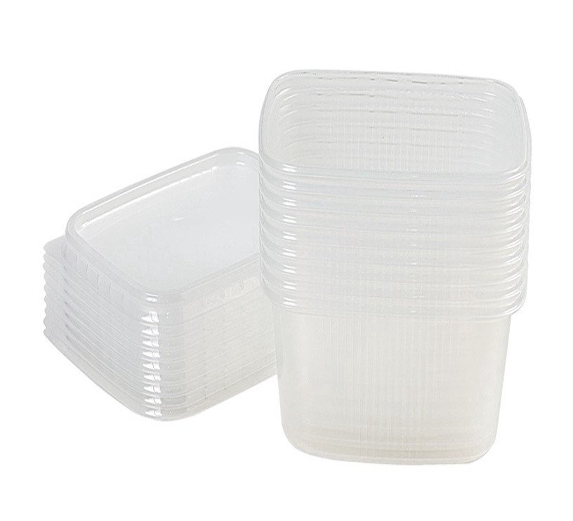 DISPOSABLE CONTAINERS SET WITH LIDS