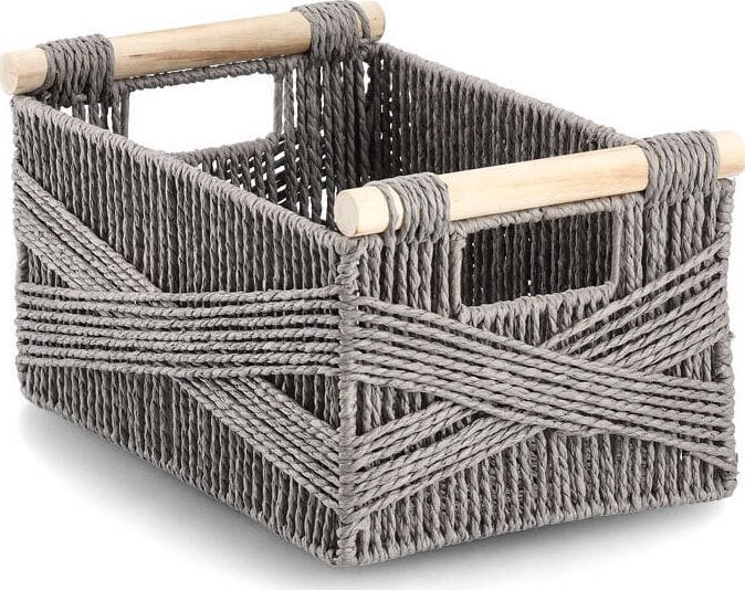 Zeller Koszyk do przechowywania z rączkami, 33 x 22 cm