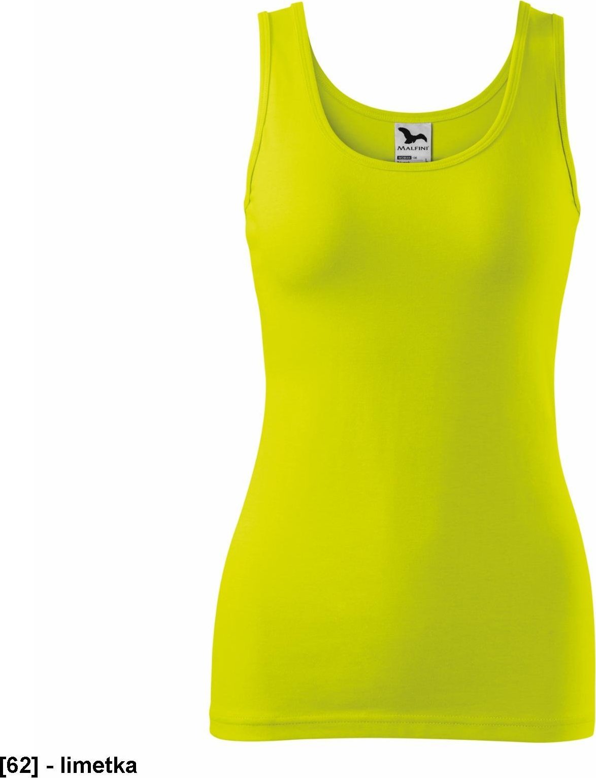 MALFINI Triumph 136 - ADLER - Top damski, 180 g/m, - limetka XS