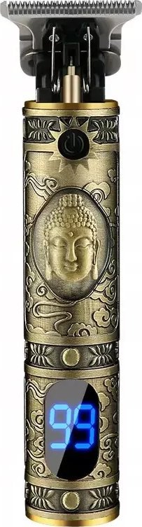 Maszynka do włosów Tech-Led Maszynka trymer barberski do włosów i brody z wyświetlaczem cyfrowym Maszynka trymer barberski do włosów i brody z wyświet