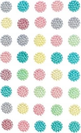 Craft with Fun OZDOBA DEK PERELKI SPRZYL KWIAT 40SZT CF 12/144