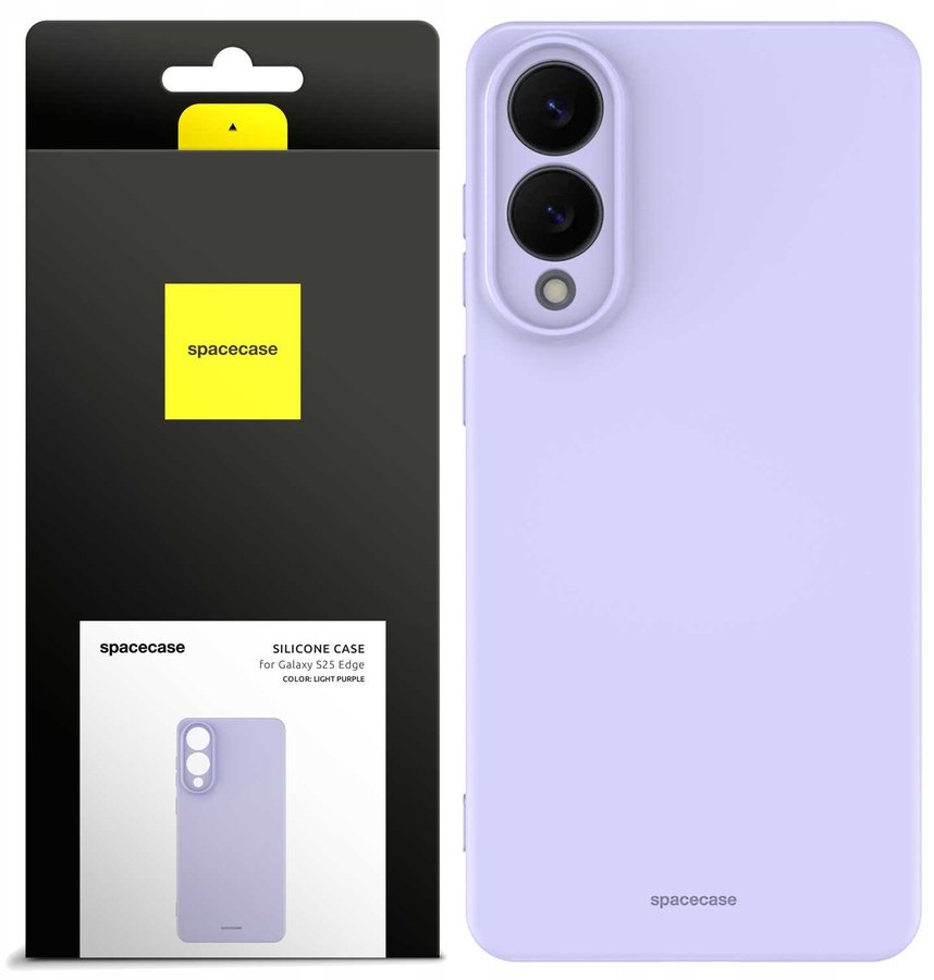 Spacecase Etui Silicone Case 3.0 Galaxy S25 Edge light purple standard