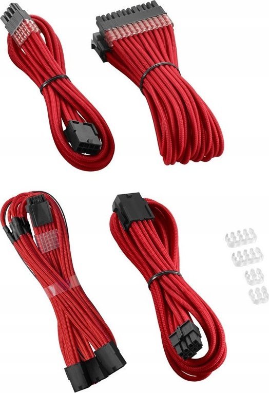 CableMod CableMod PRO ModMesh 12VHPWR Cable Extension Kit - red