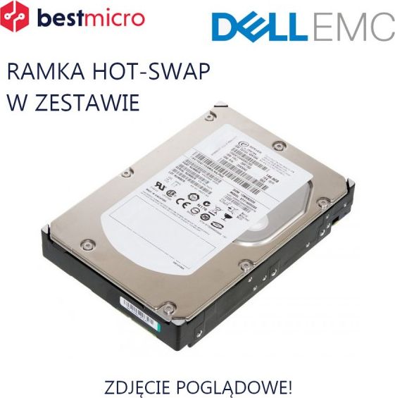 Emc EMC Dysk HDD SATA 500GB 7.2K 6Gb Dla AX100 - AX-SA-500 - Refabrykowany