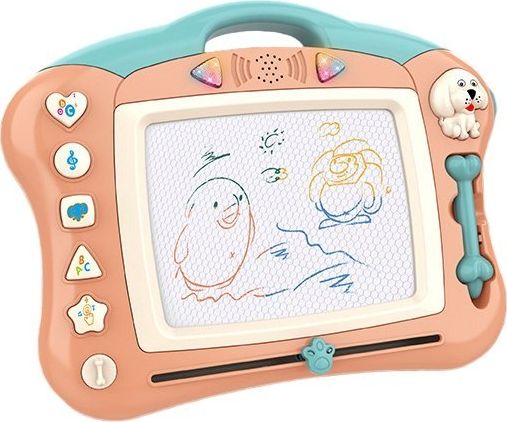 Znikopis Interaktywna Tablica Magnetyczna Tablet Graficzny Muzyka Swiatło Pomarańczowy