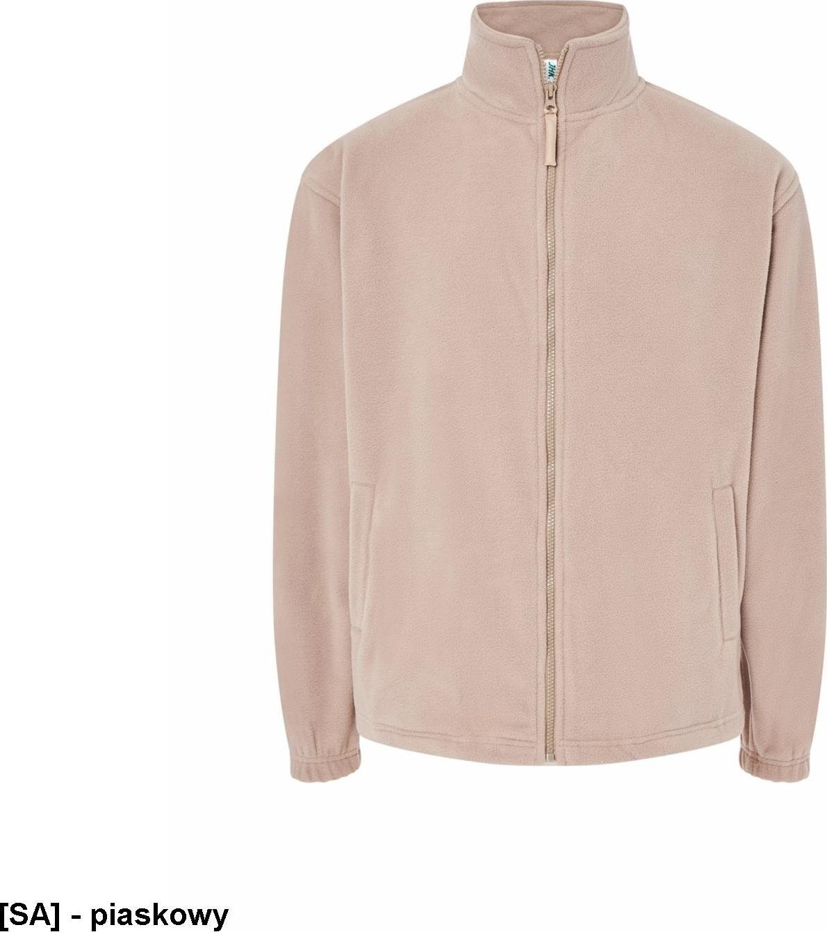 JHK FLRA 300 - bluza z mikropolaru, wykończenie antypilingowe, suwak w kolorze polaru - grafitowy XL