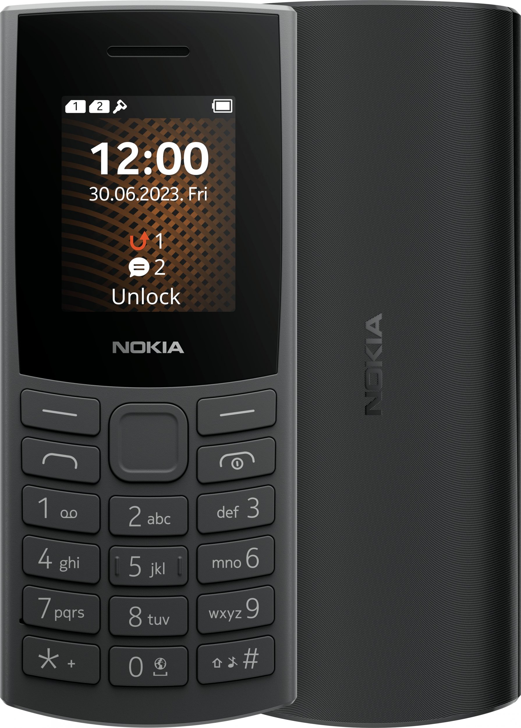 Telefon komórkowy Nokia 105 4G Dual SIM Black