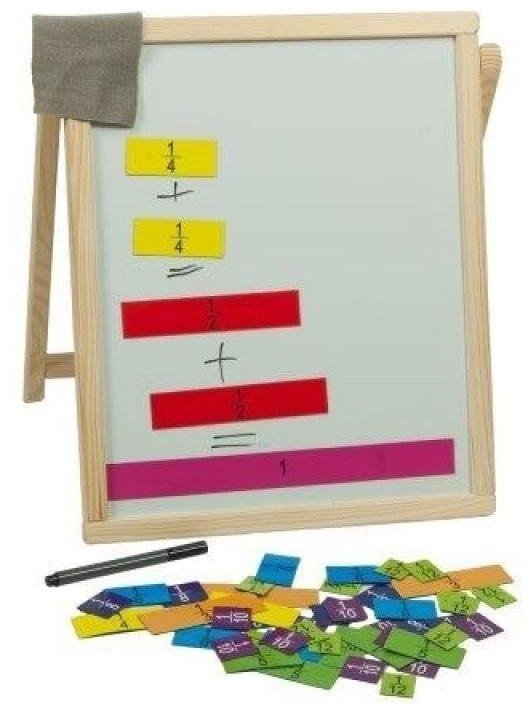 Tablica magnetyczna rozkładana + ułamki