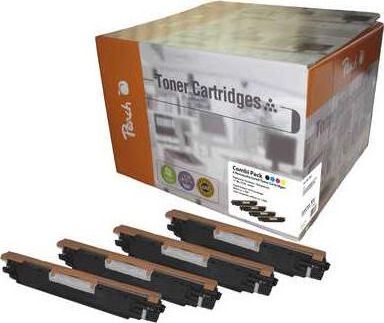 Toner Peach Zestaw CMYK Zamiennik 130A (PT438)