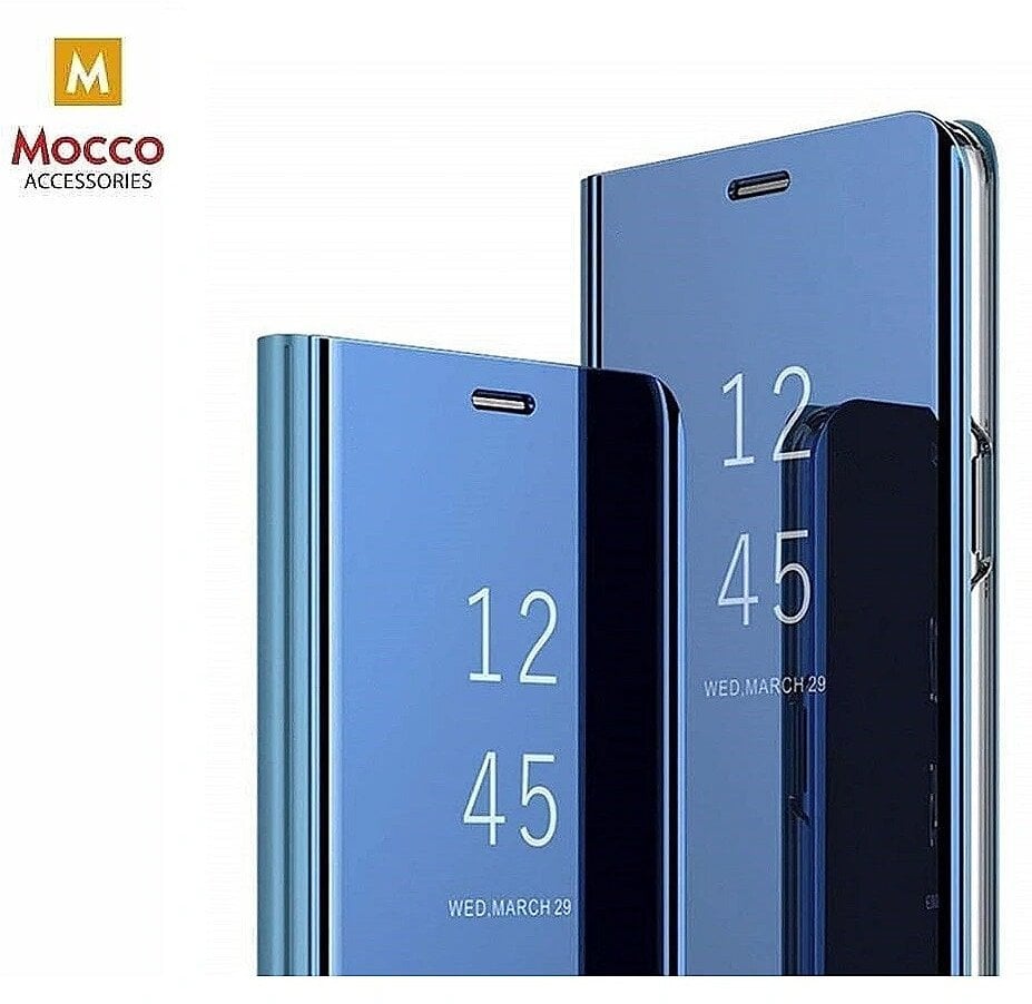 Mocco Clear View Cover Case For Samsung Galaxy S23 Blue