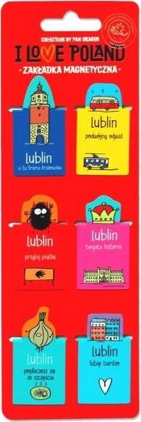 Pan Dragon Zakładki magnetyczne ILP Katowice ILP-ZAK.S-KAT-01