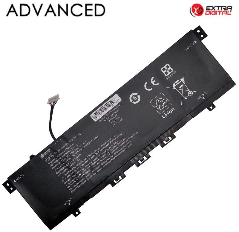 Nešiojamo kompiuterio baterija HP KC04XL, 3300mAh, Extra Digital Advanced