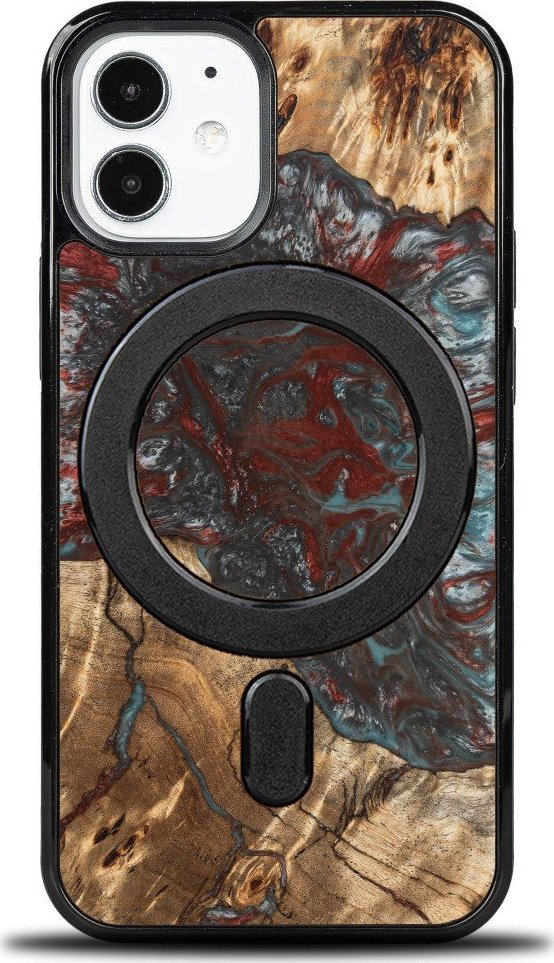 BeWood Etui Bewood Unique na iPhone 12 Mini - Planets - Pluton z MagSafe