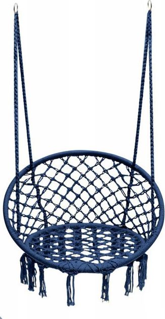 Funfit Huśtawka ogrodowa ażurowa fotel wiszący bocianie gniazdo