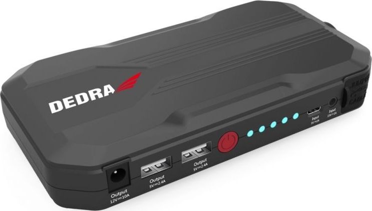 Dedra Powerbank z funkcją rozruchu silnika 12000mAh