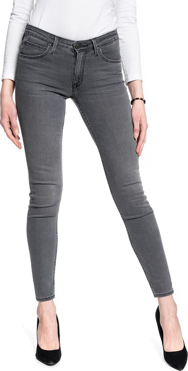 Lee DAMSKIE SPODNIE JEANSOWE LEE SCARLETT RAVEN GREY L526YGCE W26 L33
