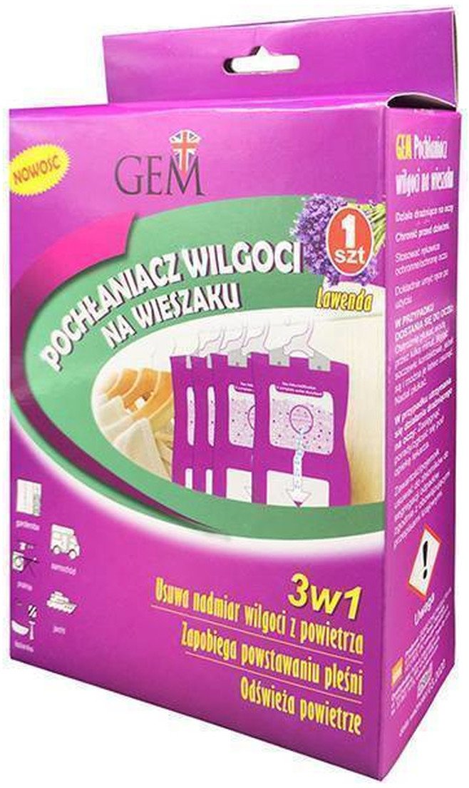 Ardor - pochłaniacz wilgoci na wieszaku 250ml lawenda