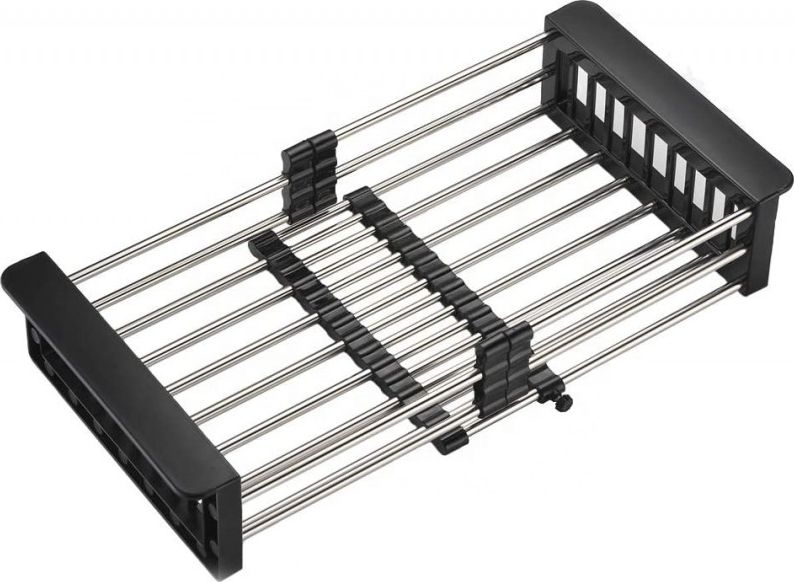 Mexen Mexen ociekacz kuchenny teleskopowy z regulowaną szerokością, czarny - 660730-70