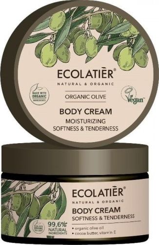 Ecolatier ECL ORGANIC krem do ciała Nawilż.,Olive, 250 ml