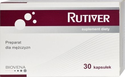 Biovena Rutiver preparat dla mężczyzn kaps. 30kaps