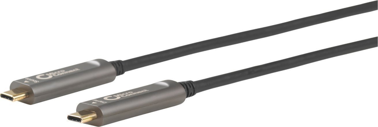 Kabel USB MicroConnect USB-C - USB-C 10 m Czarny (USB3.1CC10OP)