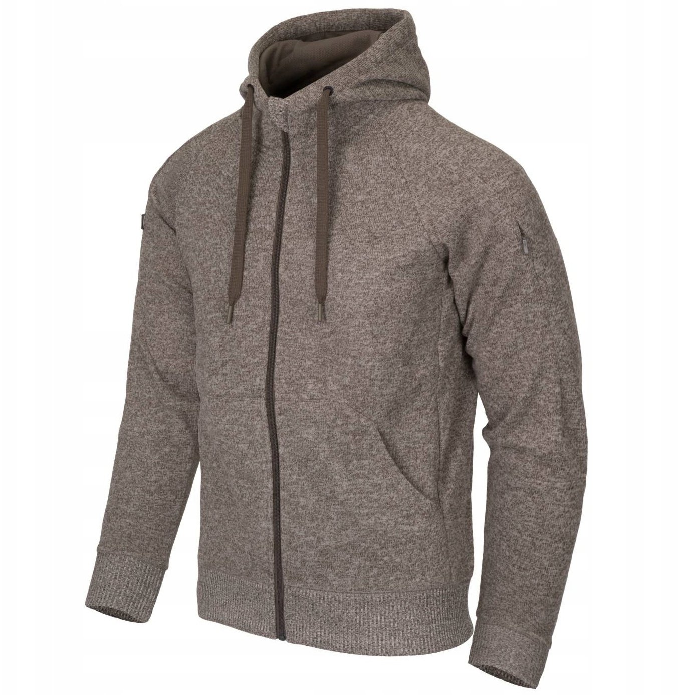 Covert Tactical Hoodie (FullZip) - Melange Light Tan - L/Regular