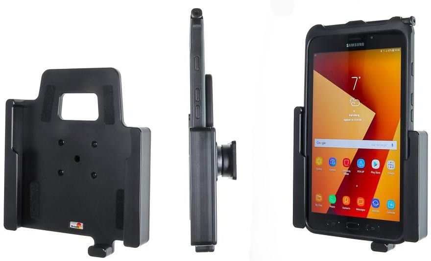 Uchwyt Brodit pasywny do Samsung Galaxy Tab Active 2, SM-T390/SM-T395 w oryginalnym futerale (711002)