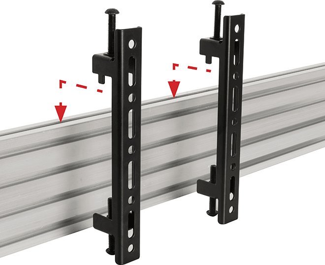 B-Tech Uniwersalne ramiona interfejsu System X (BT8390-VESA200F/B)