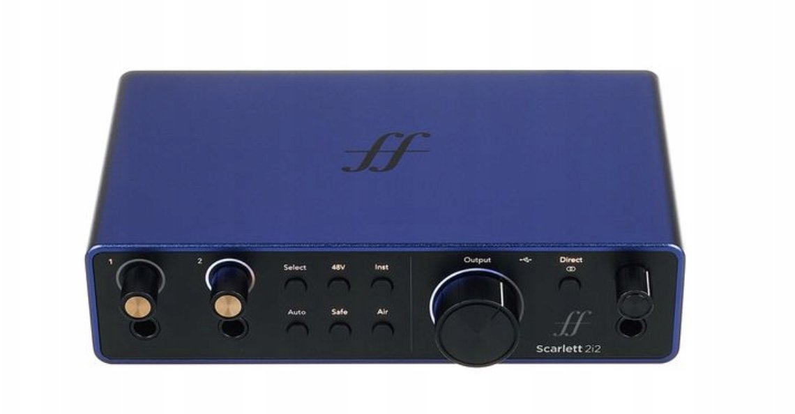 Focusrite Scarlett 2i2 Anniversary USB-C Interfejs Audio 24bit 192kHz