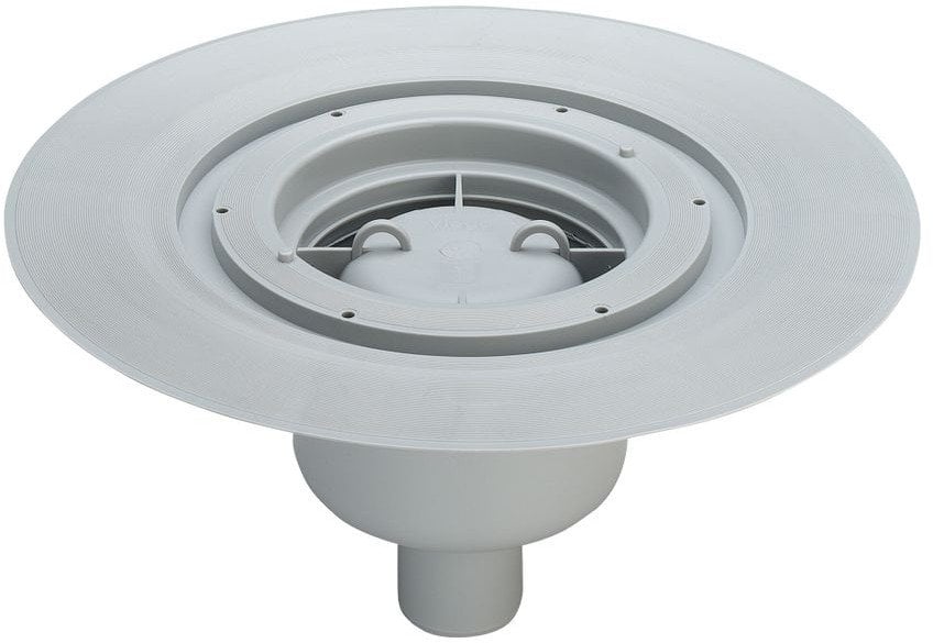 Wpust podłogowy z tworzywa sztucznego 100mm